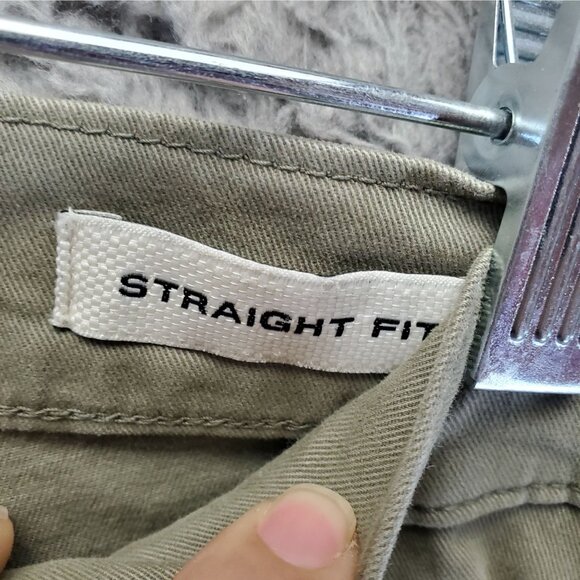 Flint And Tinder Pants Mens 34x32 Khaki Brown Straight Fit Cotton Blend - Picture 3 of 14